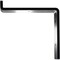 Ekena Millwork Steel Truss Shelf Bracket, Powder Coated Black 2"W x 6"D x 6 1/4"H BKTM02X06X06TSPBL - alternate 5